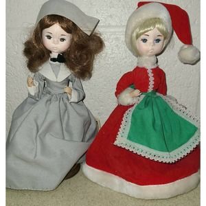 Vintage Bradley Dolls Ms. November & Ms. December - New with tags!